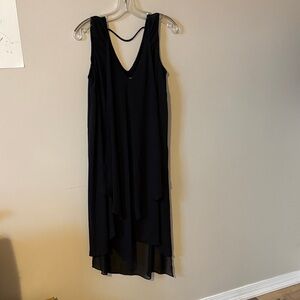 Melanie Lyne Elegant Black Sleeveless Dress